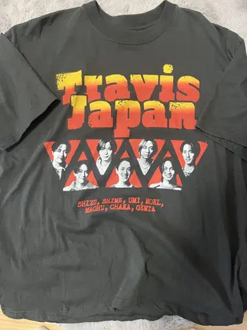 TravisJapan 트라자 월드 투어 T셔츠 Road to A