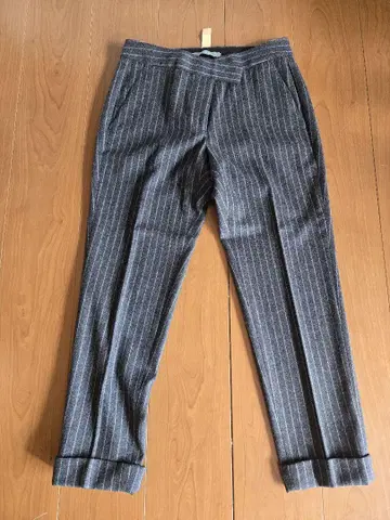 Theory Luxe 스트라이프 슬랙스 040