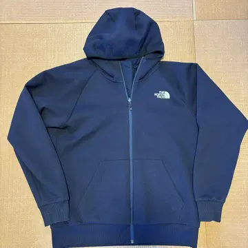 THE NORTH FACE 네이비 풀 집업 후드티 리버서블 L