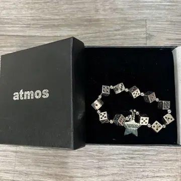 atmos 주사위 별 팔찌 미사용 새상품