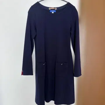 BLUE LABEL 네이비 긴팔 원피스