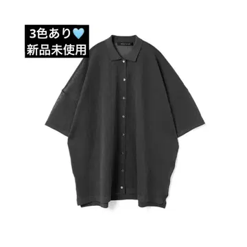 mizuiro ind 와이드 니트 셔츠