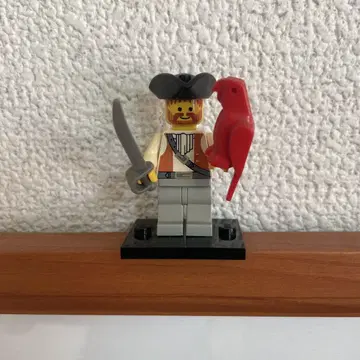 레어 레고 미니 피규어 남해의 용사 브라운 베스트 해적 6286 6277