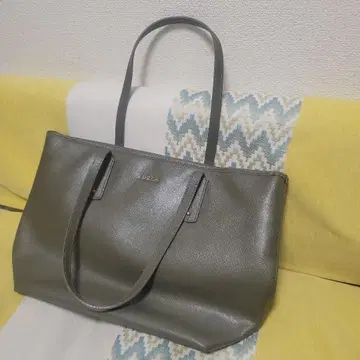 [ FURLA ] 토트백 카키