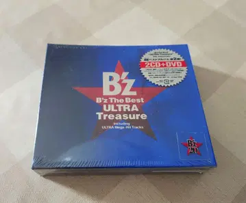 B'z The Best ULTRA Treasure 2CD+DVD 미사용품