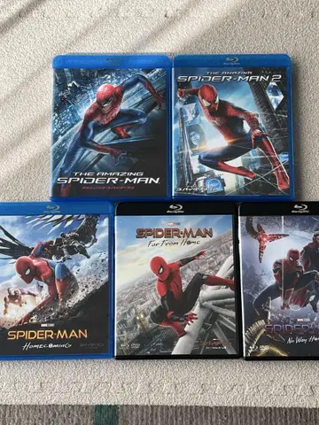 스파이더맨 BluRayDisc 5장 세트