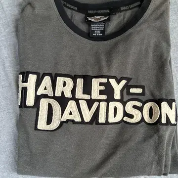 HARLEY-DAVIDSON 그레이 T셔츠