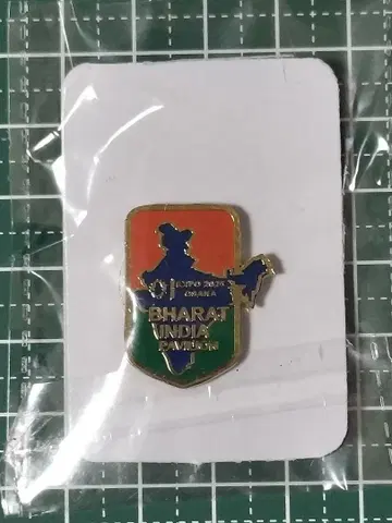 오사카 간사이 만박 바랏 인도 BHARAT INDIA 핀 배지
