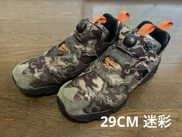 리복 펌프 퓨리 카모플라쥬 스니커즈 29cm