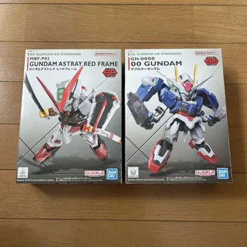 GUNDAM ASTRAY RED FRAME & 00 GUNDAM 세트