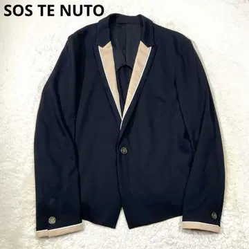 KAWANO SOS TE NUTO 턱시도 골드 버튼 테일러드 자켓