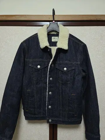 GAP 보아 데님 자켓 네이비 S