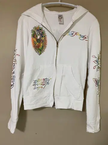 Ed Hardy 머메이드 디자인 후드티