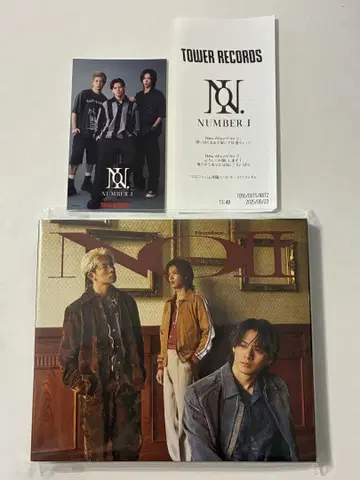 number_I No.II CD 타워 레코드 특전 포함