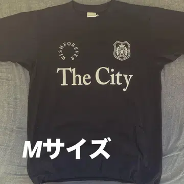 WISHFOREVER The City 티셔츠 M 블랙