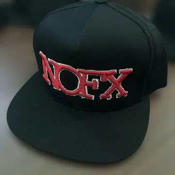 NOFX 스냅백 캡 블랙