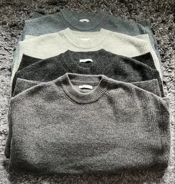 wym MELANGE AZE LOOSE KNIT 4색 세트 lidnm