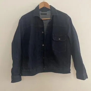 새상품 UNIQLO 유니클로 데님 자켓 1st 네이비 S 사이즈