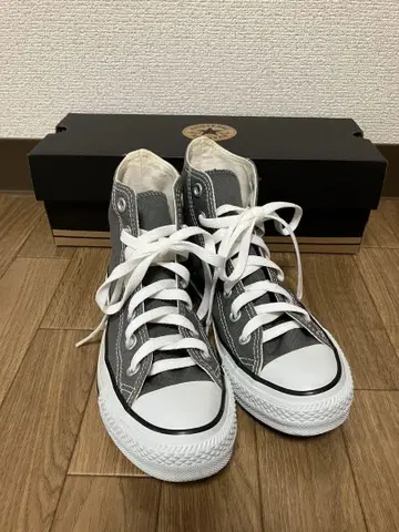 컨버스 하이컷 차콜 그레이 22cm