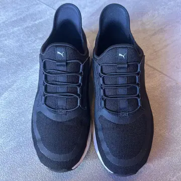 PUMA SOFTRIDE 블랙 스니커즈 26cm