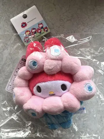 산리오 미야쿠미야쿠 마이멜로디 카라비너 포함 봉제 인형