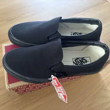 VANS 클래식 슬립온 블랙 슬립온