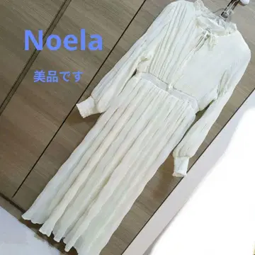 [ 새상품급 ] Noela 마조리카 플리츠 원피스 화이트