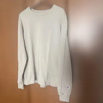 새상품급 오버 사이즈 두꺼운 소재 직영점 롱T L 챔피온