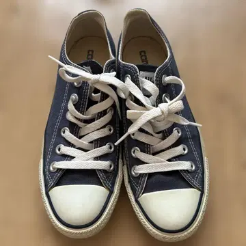 ALL STAR 라이트 네이비 스니커즈 23.5
