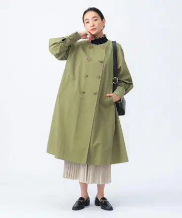 [ 미사용 새상품 ] BEAMS 빔즈 노카라 코트