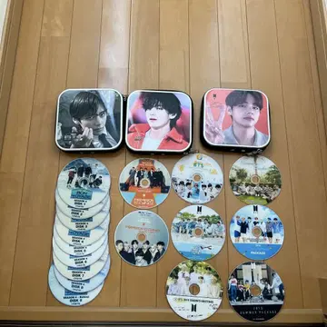 BTS 태태 CD 케이스 3개 세트 외