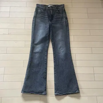 moussy 플레어 데님 블랙 25
