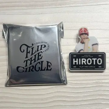 니시 히로토 FLIP THE CIRCLE FTC 명찰