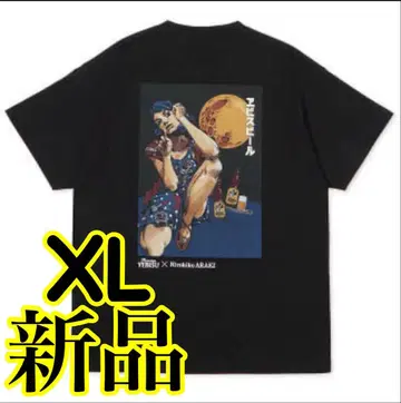 에비수 아라키 히로히코 신작 디자인 T셔츠 문라이트 로켓 XL