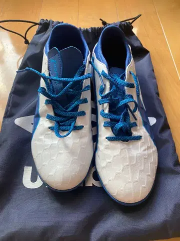 Puma 축구화 화이트/블루 25.5cm