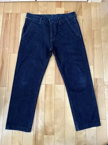 새상품급 PT05 GRUNGE RELAXEDFIT 33 청바지 다크 블루