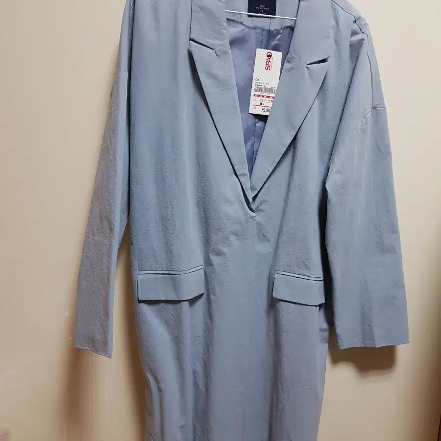 SPAO 스파오 New Spao oversized outerwear, blue, size S, 10,000