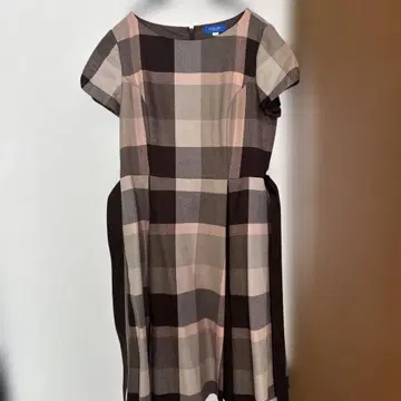BLUE LABEL 체크 무늬 원피스