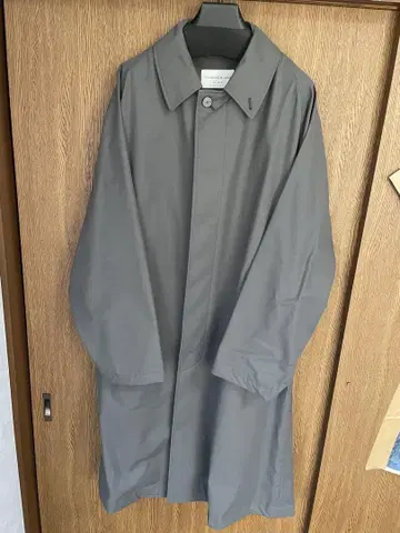 Tomorrowland 코튼 나일론 트윌 스텐카라 코트