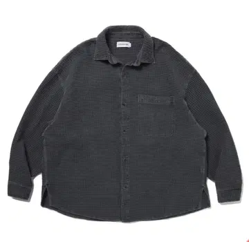 COOTIE Pigment Dyed Waffle L/S Shirt
