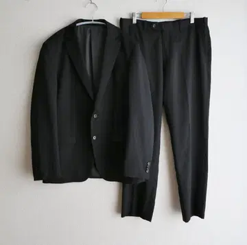 VAN BROTHERS 2B 스트라이프 수트 셋업