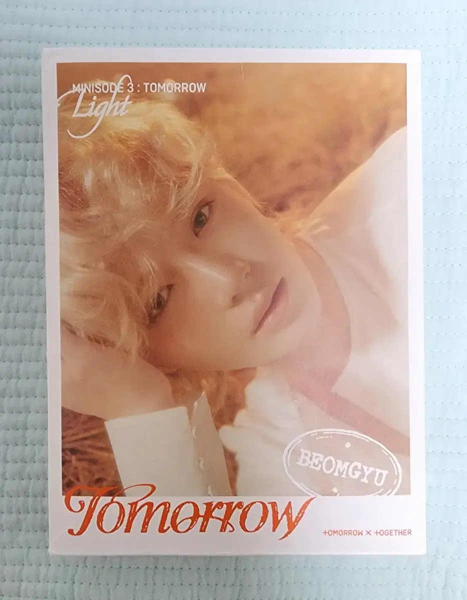 TXT unsealed album sell soobin yeonjun beomgyu taehyun huening kai