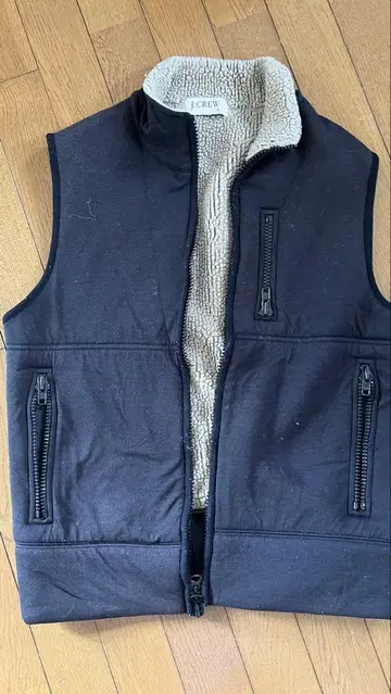 J.CREW 블랙 베스트 S 사이즈