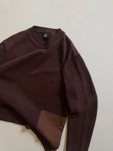 90s- calvin klein pocket cotton sweater