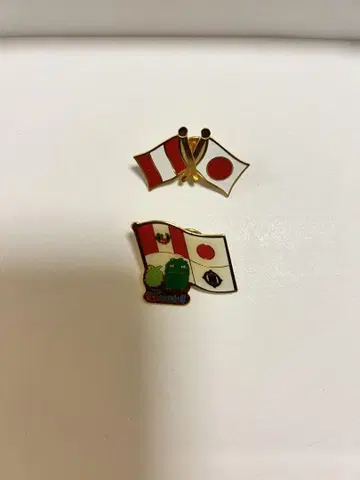 아이치 만국박람회 페루관 오사카 만국박람회 페루x일본 핀 배지