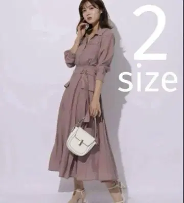 새상품급 워크 셔츠 원피스