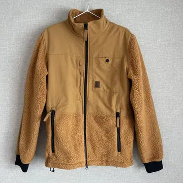 TOPO DESIGNS 남성용 S 플리스 자켓 베이지