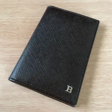 BALLY 발리 명함지갑 카드 홀더 브라운 가죽 남성용 여성용