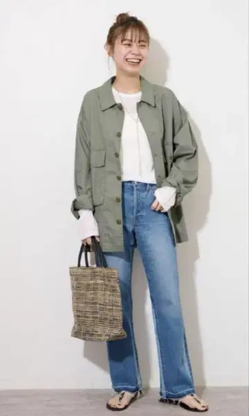저널 스탠다드 리룸 ARMY 자켓 밀리터리 자켓