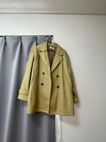 moussy 베이지 트렌치코트 FREE 사이즈